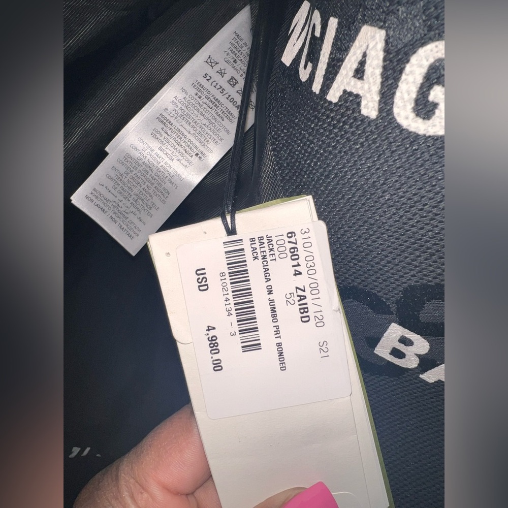 Gucci/Balenciaga black blazer